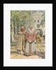 Outside the Monastery Gate, 1916 by Vasily Ivanovich Navozov