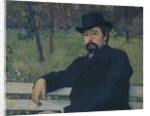 Portrait of the painter Nikolai Alexandrovich Yaroshenko, 1897 by Mikhail Vasilyevich Nesterov