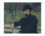 Portrait of the painter Nikolai Alexandrovich Yaroshenko, 1897 by Mikhail Vasilyevich Nesterov