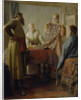 Scene from everyday life of the 17th century, Mid of the 19th cen by Nikolai Vasilyevich Nevrev