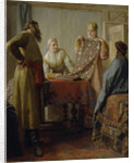 Scene from everyday life of the 17th century, Mid of the 19th cen by Nikolai Vasilyevich Nevrev