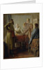Scene from everyday life of the 17th century, Mid of the 19th cen by Nikolai Vasilyevich Nevrev