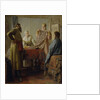 Scene from everyday life of the 17th century, Mid of the 19th cen by Nikolai Vasilyevich Nevrev