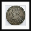 Silver Ruble of Catherine I, 1726 by Russian coins Numismatic