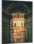 Interior with the iconostasis in the Annunciation Cathedral in the Moscow Kremlin, 14th-15th cen by Old Russian Architecture