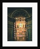 Interior with the iconostasis in the Annunciation Cathedral in the Moscow Kremlin, 14th-15th cen by Old Russian Architecture
