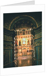 Interior with the iconostasis in the Annunciation Cathedral in the Moscow Kremlin, 14th-15th cen by Old Russian Architecture