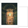 Interior with the iconostasis in the Annunciation Cathedral in the Moscow Kremlin, 14th-15th cen by Old Russian Architecture