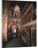 Interior with the iconostasis in the Saint Robe Church in the Moscow Kremlin, 1627 by Old Russian Architecture