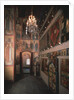 Interior with the iconostasis in the Saint Robe Church in the Moscow Kremlin, 1627 by Old Russian Architecture