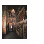 Interior with the iconostasis in the Saint Robe Church in the Moscow Kremlin, 1627 by Old Russian Architecture