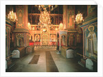 Interior of the Archangel Michael Cathedral in the Moscow Kremlin, 1679-1681 by Old Russian Architecture