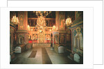Interior of the Archangel Michael Cathedral in the Moscow Kremlin, 1679-1681 by Old Russian Architecture