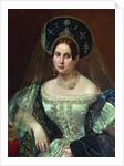 Portrait of a woman in the Russian court dress, ca 1835 by Pimen Nikitich Orlov