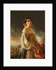Portrait of Princess Lina Gagarina, 1847 by Pimen Nikitich Orlov