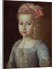 Portrait of Anna Lermontova, 1776 by Grigory Ostrovsky