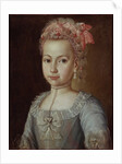Portrait of Anna Lermontova, 1776 by Grigory Ostrovsky