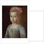 Portrait of Anna Lermontova, 1776 by Grigory Ostrovsky