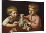 Children playing, 1837 by Kapiton Stepanovich Pavlov