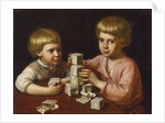 Children playing, 1837 by Kapiton Stepanovich Pavlov