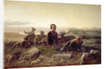Plastuns at Sevastopol, 1874 by Vasili Grigoryevich Perov