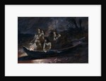 Night spear fishing, 1870s by Vasili Grigoryevich Perov