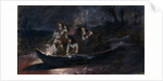 Night spear fishing, 1870s by Vasili Grigoryevich Perov