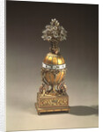 The Bouquet of Lilles Clock Egg (or the Madonna Lily Egg), 1899 by Michail Pershin