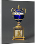 Blue Serpent Clock Egg, 1895 by Michail Pershin