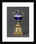 Blue Serpent Clock Egg, 1895 by Michail Pershin