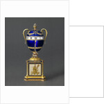 Blue Serpent Clock Egg, 1895 by Michail Pershin