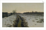 Winter evening, 1888 by Konstantin Konstantinovich Pervukhin