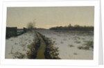 Winter evening, 1888 by Konstantin Konstantinovich Pervukhin