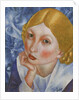 Portrait of Ria, 1915 by Kuzma Sergeyevich Petrov-Vodkin