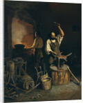 The Forge, 1845 by Lavr Kuzmich Plakhov