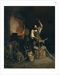 The Forge, 1845 by Lavr Kuzmich Plakhov