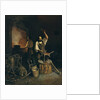 The Forge, 1845 by Lavr Kuzmich Plakhov