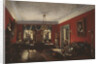 The drawing room in the Nashchokin House in Moscow, Early 1840s by Nikolai Ivanovich Podklyuchnikov