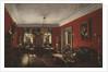 The drawing room in the Nashchokin House in Moscow, Early 1840s by Nikolai Ivanovich Podklyuchnikov