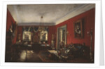 The drawing room in the Nashchokin House in Moscow, Early 1840s by Nikolai Ivanovich Podklyuchnikov