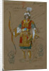 Costume design for the opera Ruslan and Lyudmila by M. Glinka, 1885 by Evgeni Petrovich Ponomarev