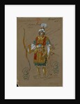Costume design for the opera Ruslan and Lyudmila by M. Glinka, 1885 by Evgeni Petrovich Ponomarev