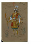 Costume design for the opera Ruslan and Lyudmila by M. Glinka, 1885 by Evgeni Petrovich Ponomarev