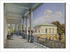 Cameron Gallery in Tsarskoye Selo, 1859 by Ludwig Premazzi