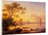 View on the Rose pavillion (Ozerki) in Peterhof by Ludwig Premazzi