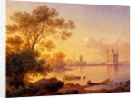 View on the Rose pavillion (Ozerki) in Peterhof by Ludwig Premazzi