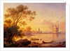 View on the Rose pavillion (Ozerki) in Peterhof by Ludwig Premazzi