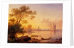 View on the Rose pavillion (Ozerki) in Peterhof by Ludwig Premazzi