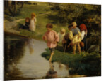 Children Fishing, 1882 by Illarion Mikhailovich Pryanishnikov