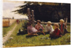 Children in ambush by Illarion Mikhailovich Pryanishnikov